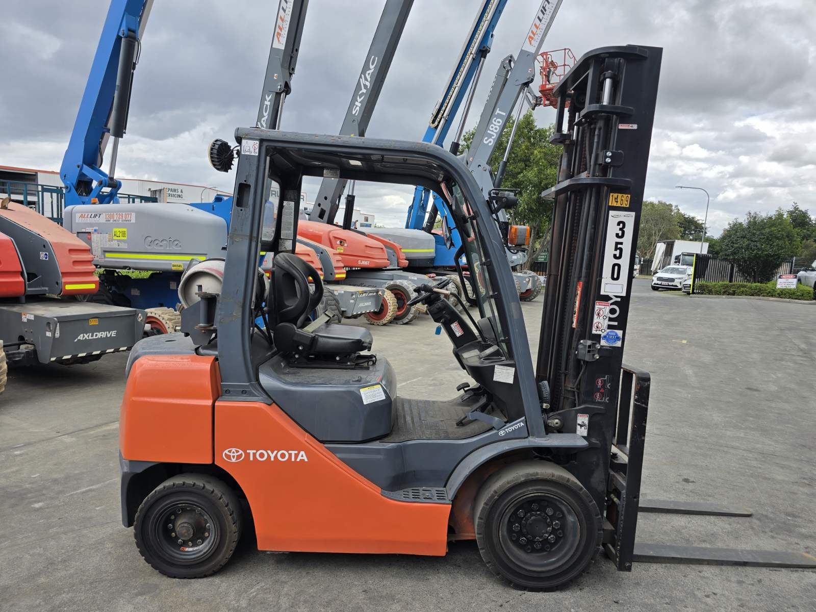 Used Toyota 8FG25 – 2.5T LPG Forklift - For Sale image 19
