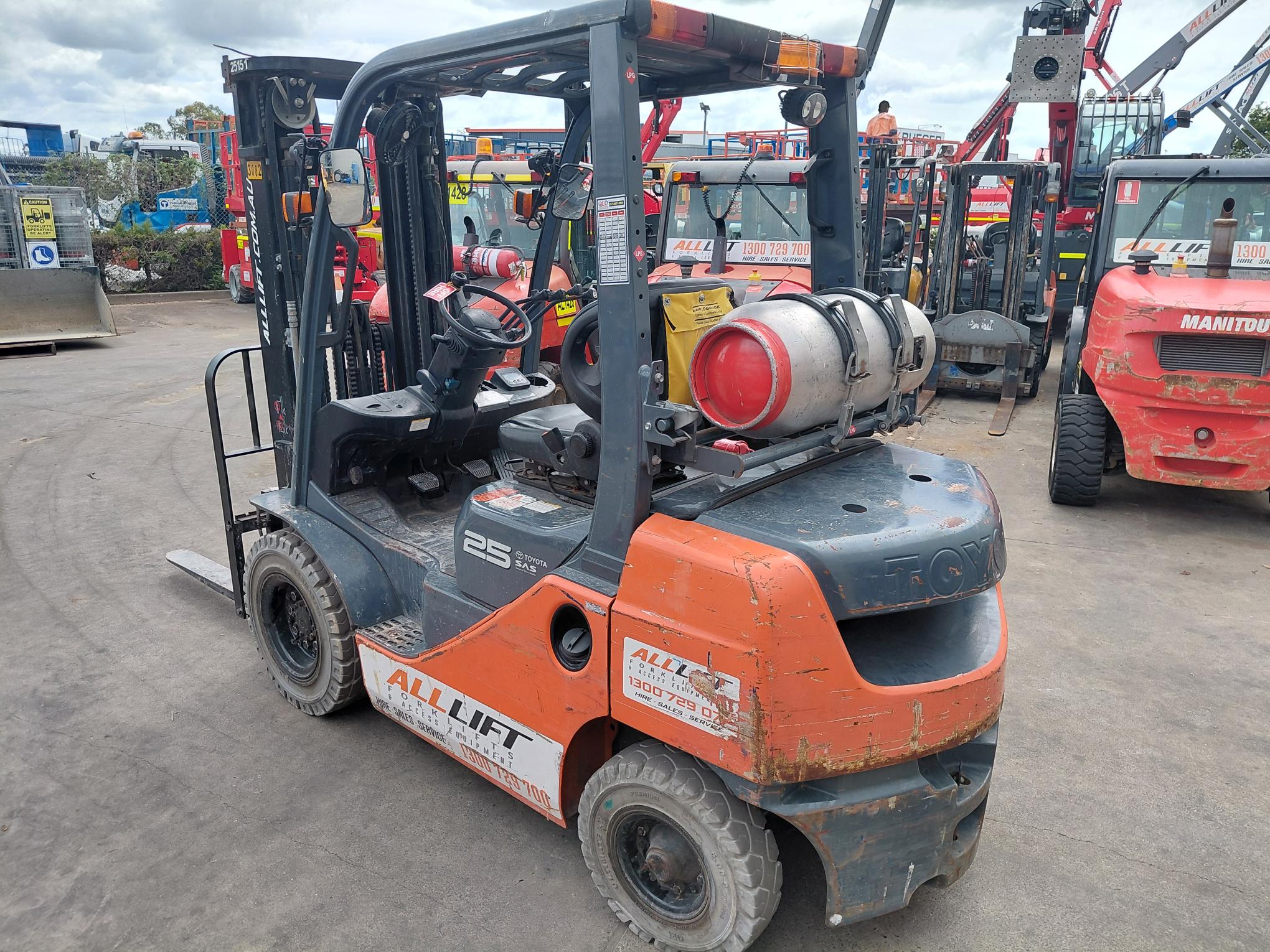 Used Toyota 8FG25 Forklift – Reliable Performance - For Sale image 2