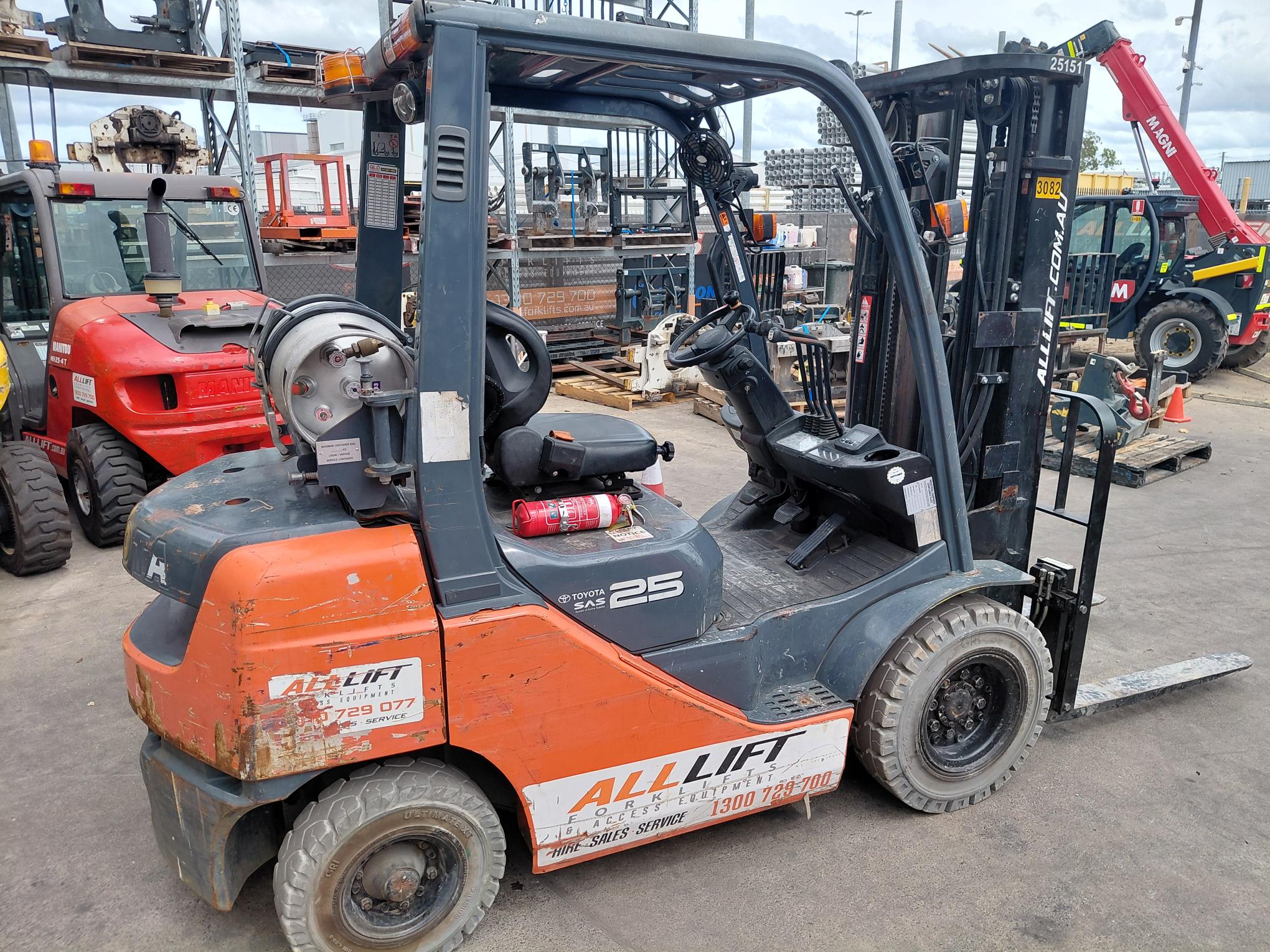 Used Toyota 8FG25 Forklift – Reliable Performance - For Sale image 3