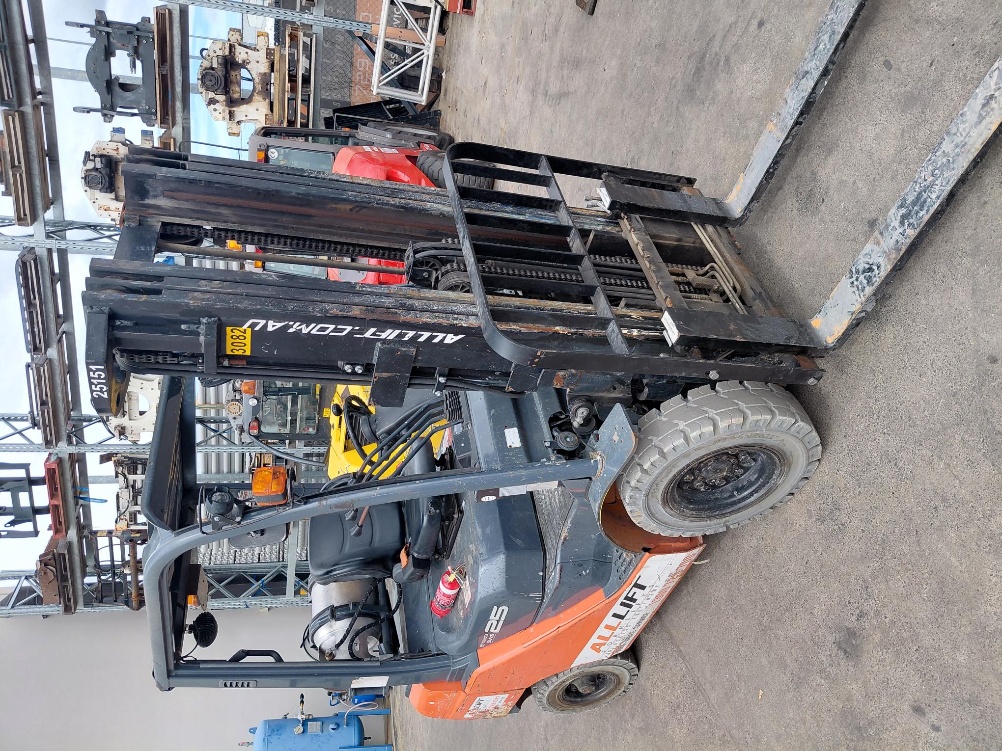 Used Toyota 8FG25 Forklift – Reliable Performance - For Sale image 4