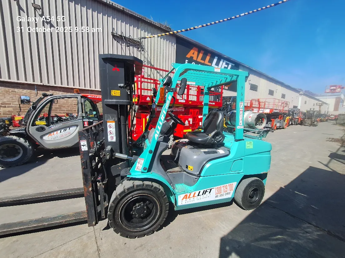 Mitsubishi FGE35 – Heavy-Duty Power with Fork Positioner! Gallery Image 4