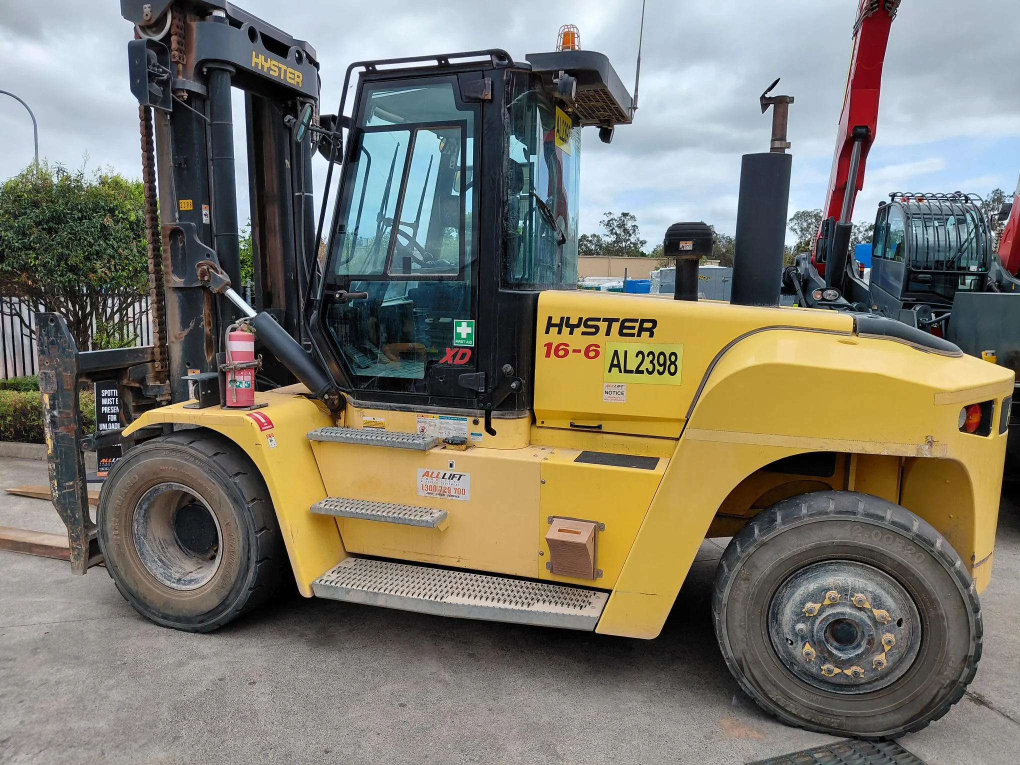 Used Hyster 16t Forklift