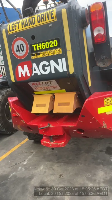 Used Magni TH6.20 Telehandler Gallery Image 4